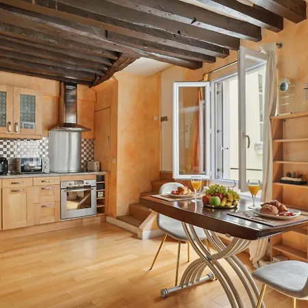 Bnbnook - Cozy In Historic Le Marais Apartment Paris